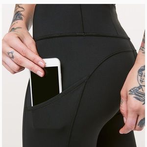 lululemon 7/8 side pocket tights
